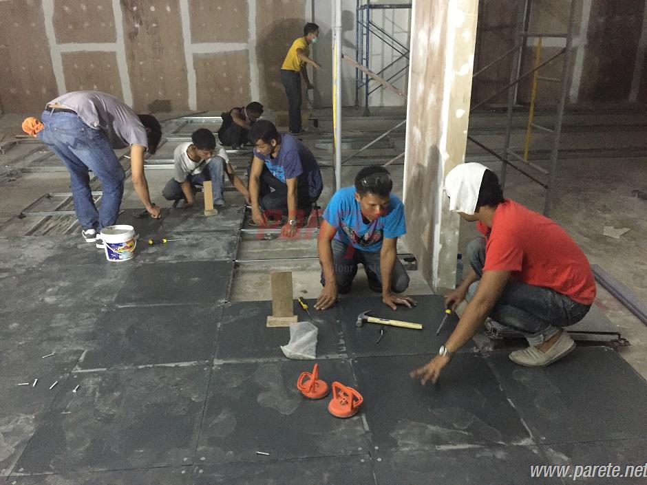  raised floor installation